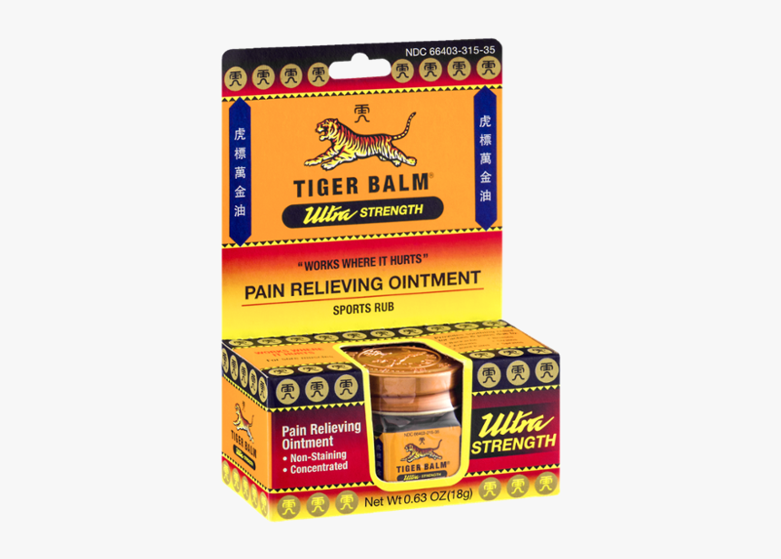 Tiger Balm Ultra Strength, HD Png Download