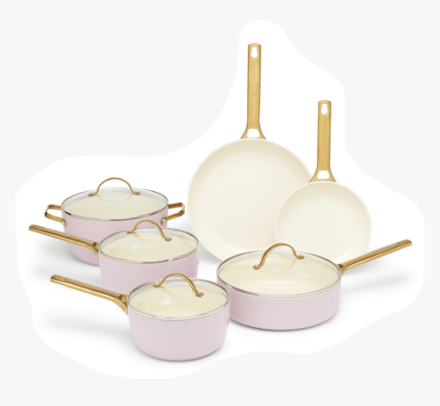 Goop X Greenpan Goop Exclusive Blush Padova 10-piece - Dish, HD Png Download