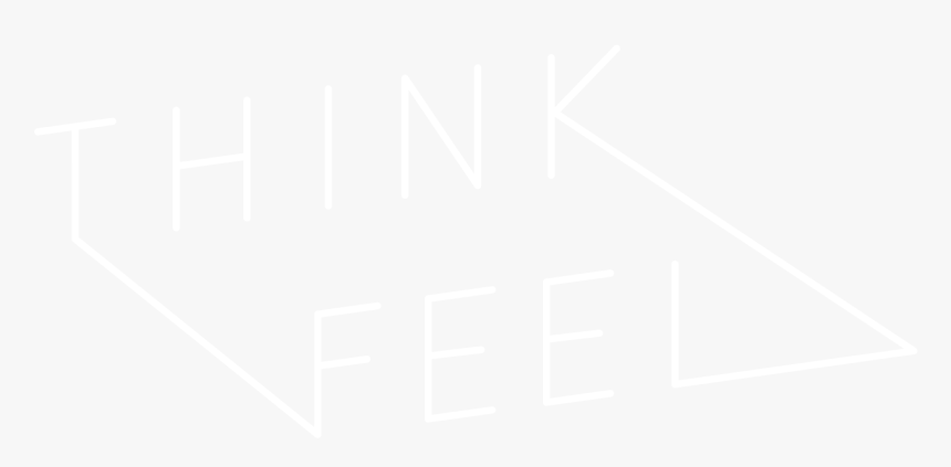 Think/feel - Johns Hopkins White Logo, HD Png Download