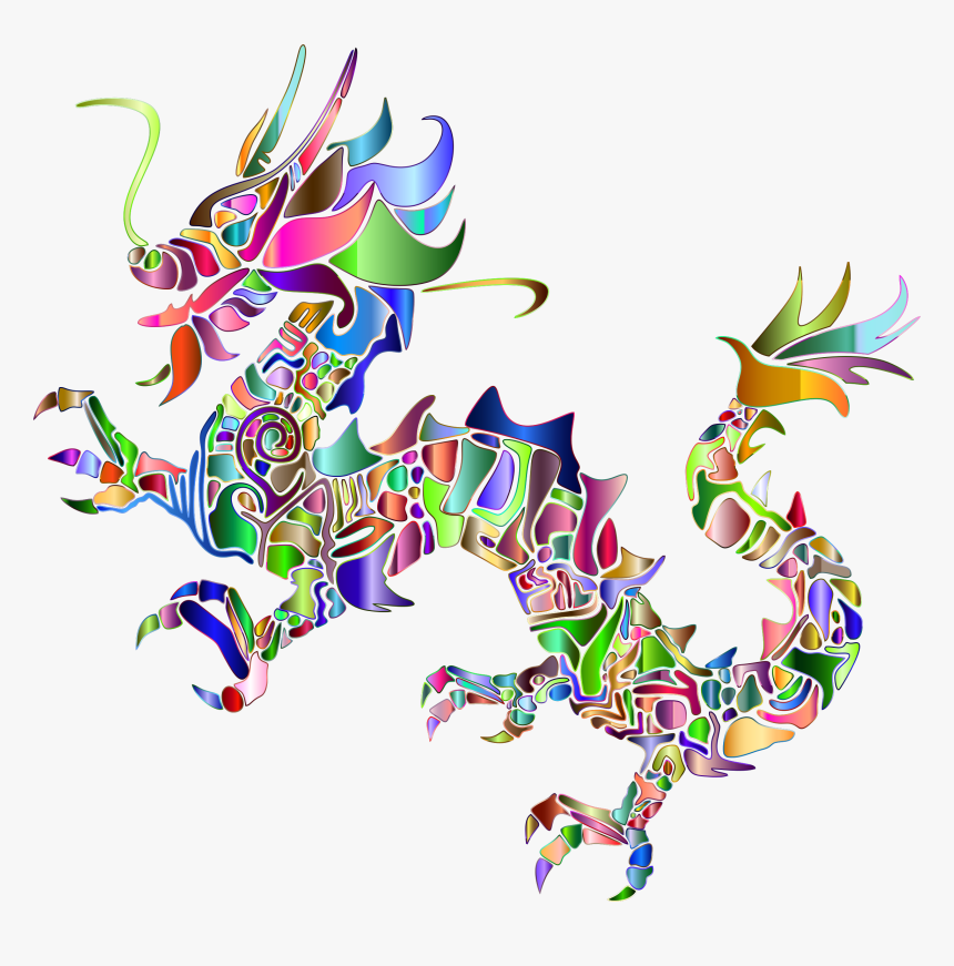 Art,dragon,graphic Design - Asian Dragon Clip Art, HD Png Download