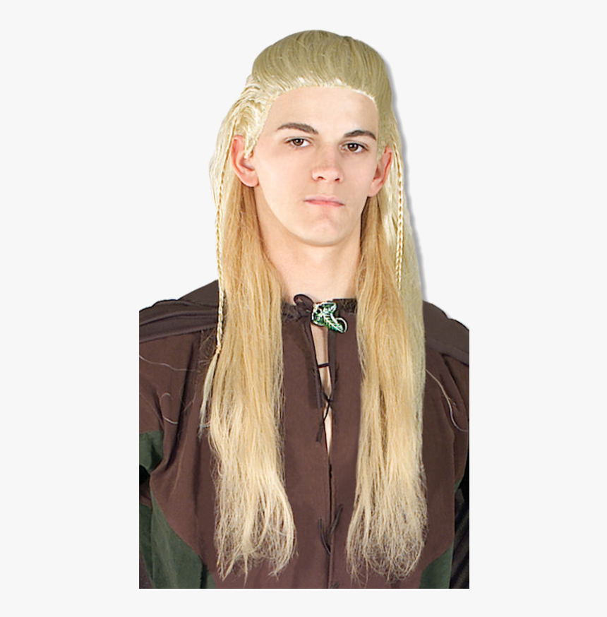 Men S Legolas Wig - Legolas Wig, HD Png Download