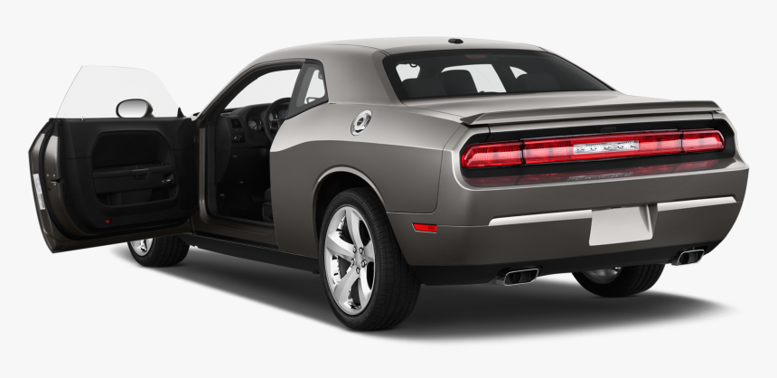 Transparent Challenger Png - 2012 Dodge Challenger Rear, Png Download