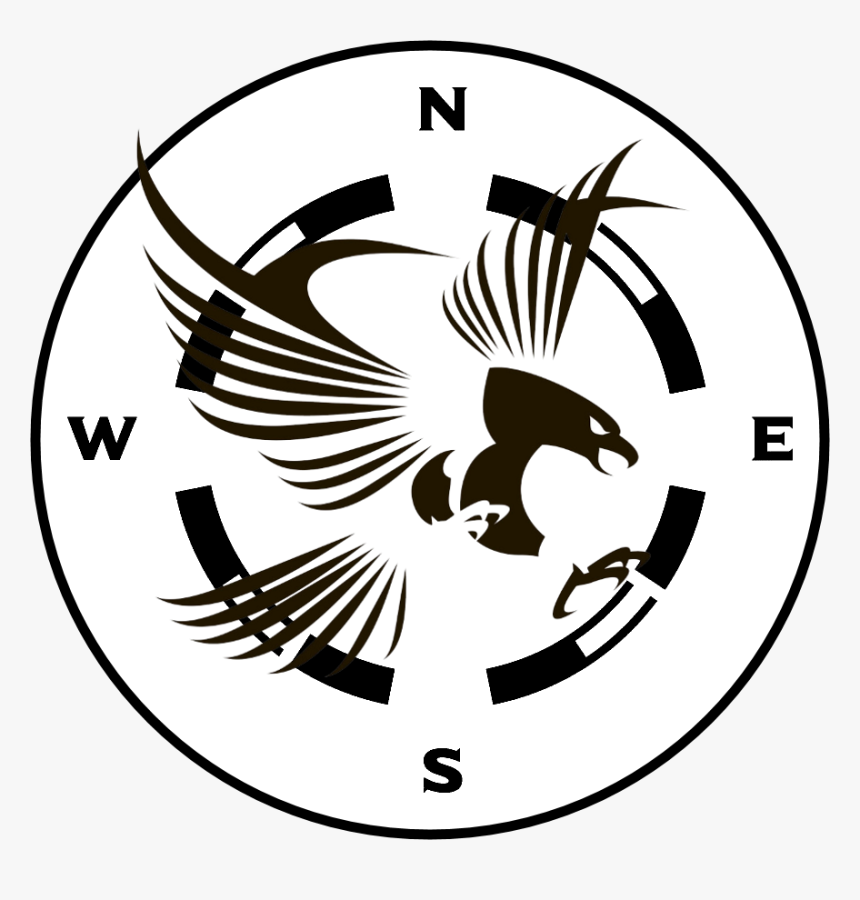 Compass Rose Stencil, HD Png Download