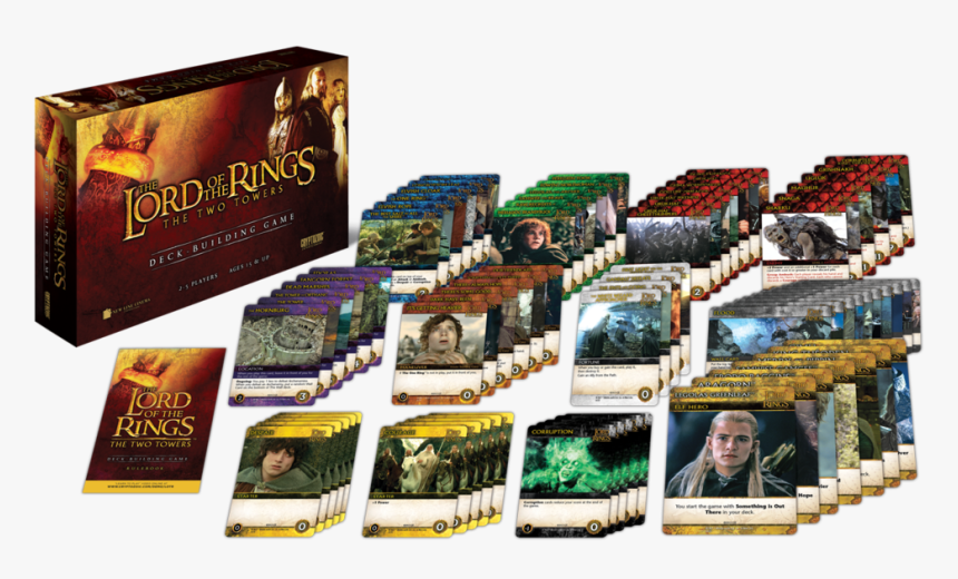 Lord Of The Rings The Two Towers Deck-building Game - Lord Of The Rings Card Deck, HD Png Download