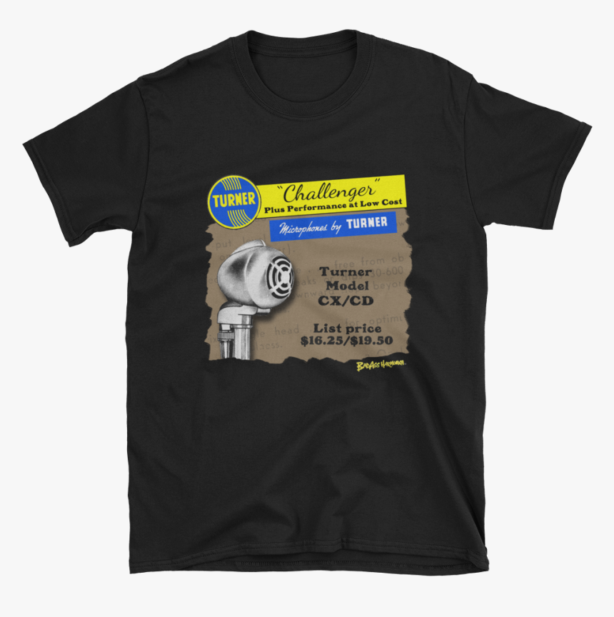 Turner Challenger Cx/cd Microphone T-shirt 
 Class - Green Day God's Favorite Band Shirt, HD Png Download