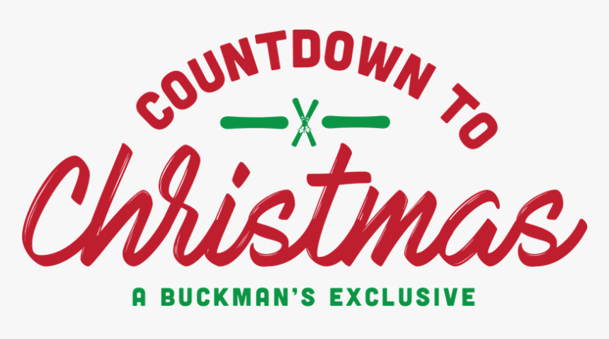 Buckman S Countdown To Christmas - Calligraphy, HD Png Download