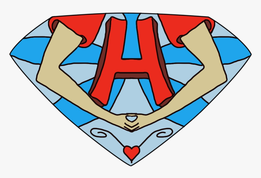 Man Of Steel Logo Outline - Emblem, HD Png Download