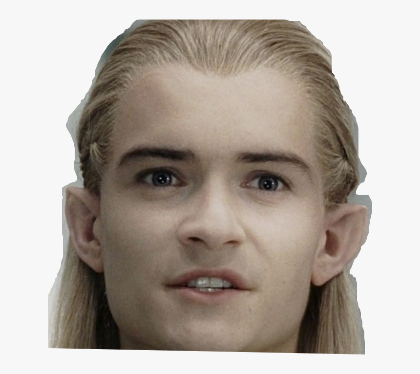 Sticker Risitas Legolas Seigneur Anneaux Orlando Blum Legolas Mask Hd Png Download Transparent Png Image Pngitem