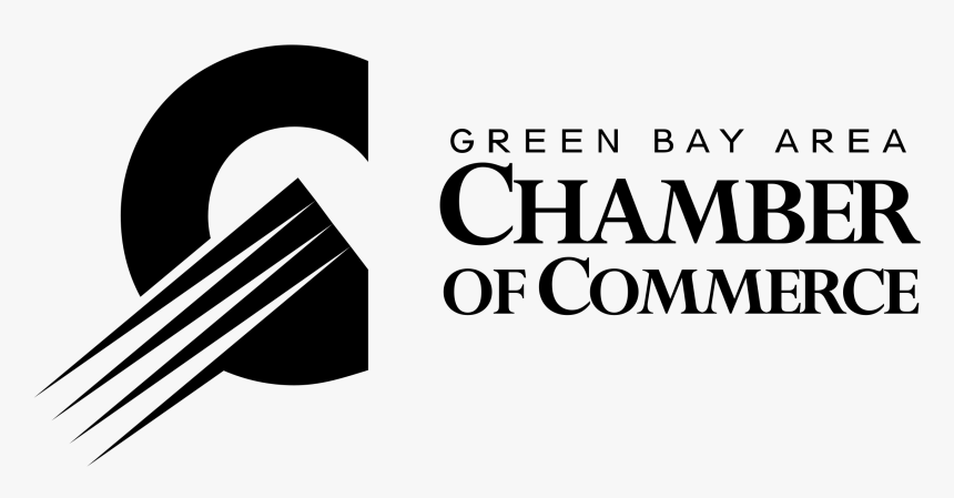Green Bay Area Chamber Of Commerce Logo Black And White - Graphic Design, HD Png Download
