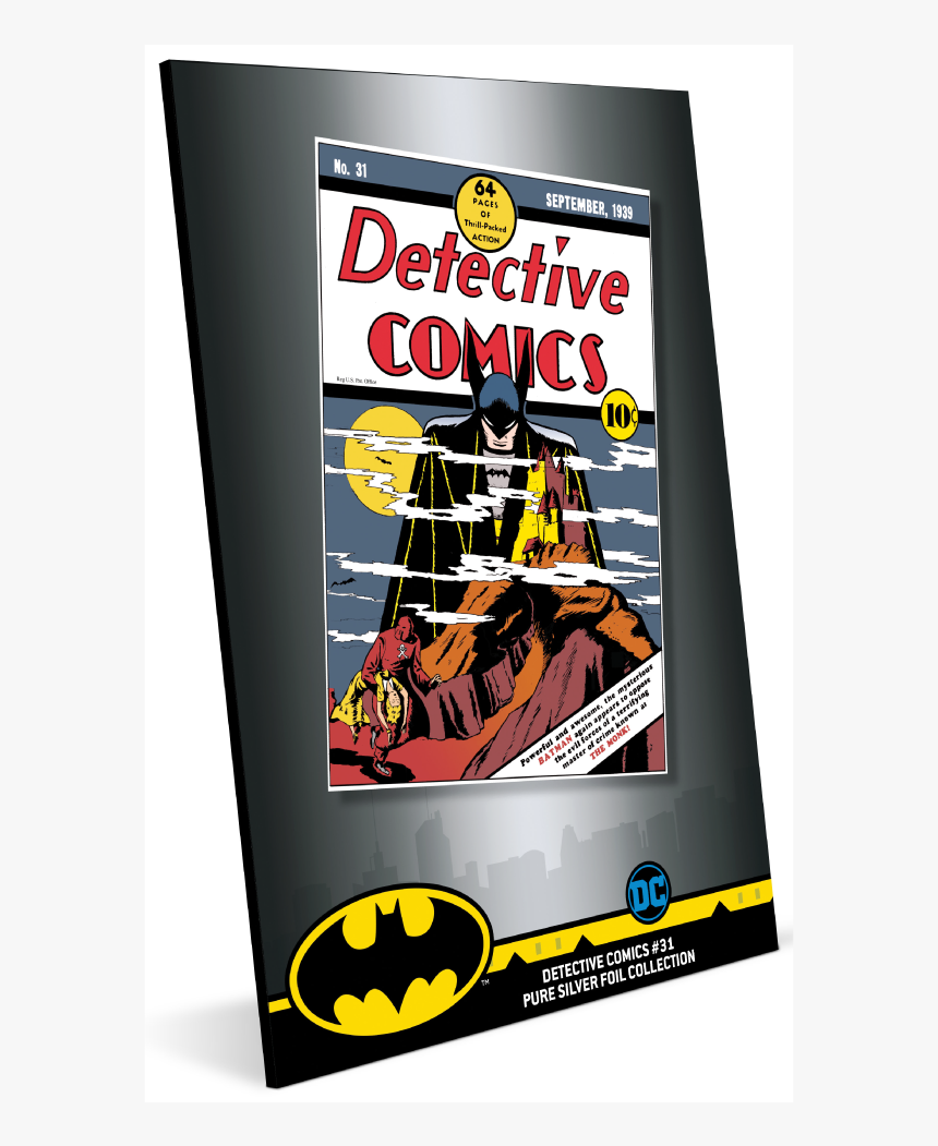 Silver Numis Dc Comics Detective - Detective Comics 31, HD Png Download