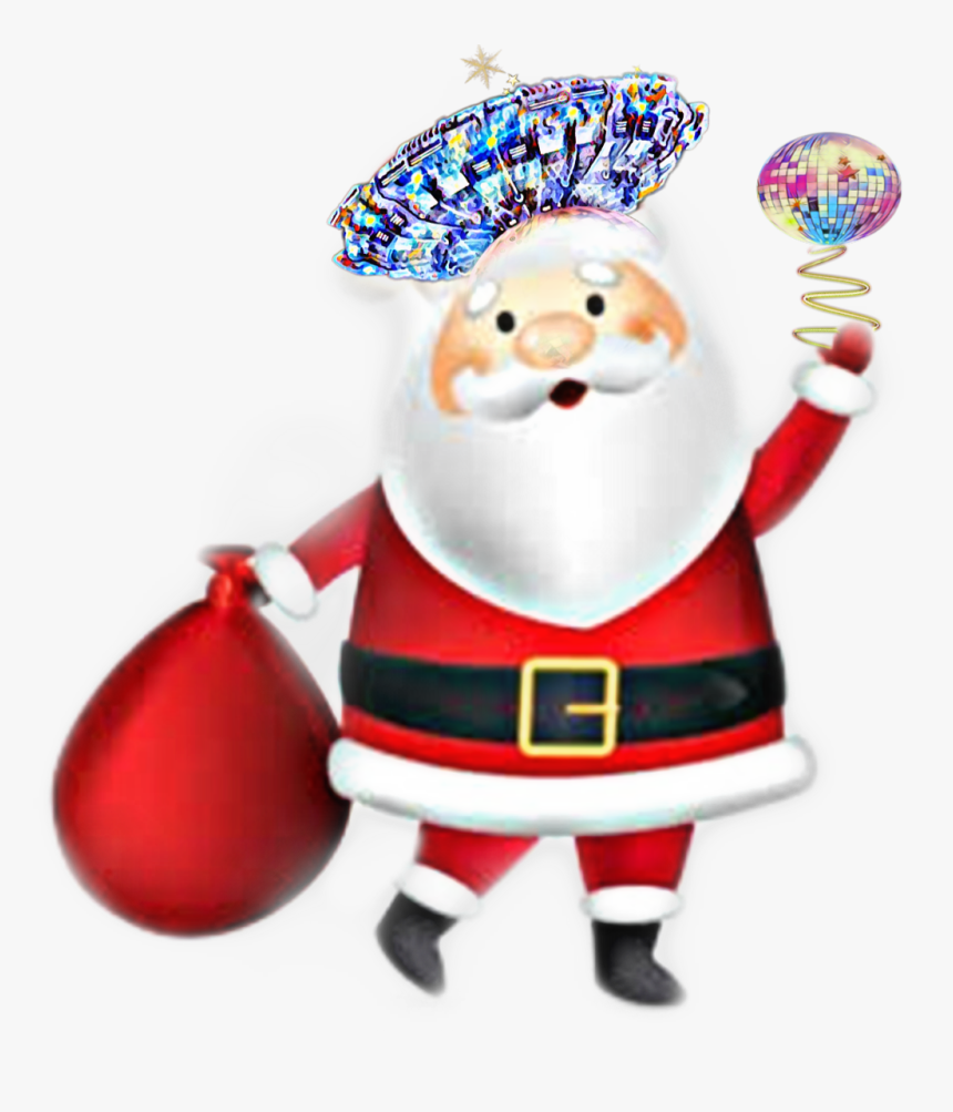 #christmas #santa #santaclause #emoji #hat #festivehat - Santa Claus, HD Png Download