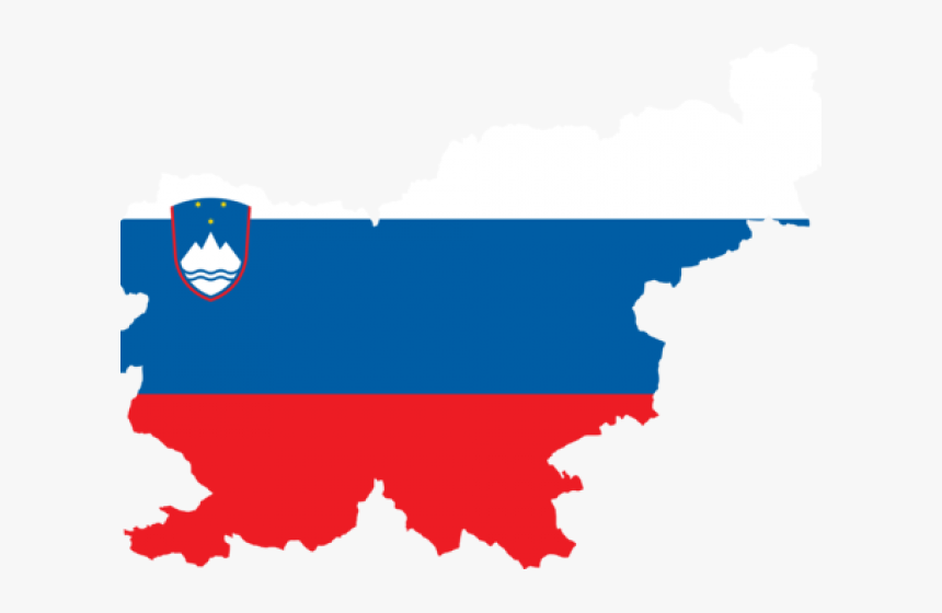 Singapore Flag Clipart House - Slovenia Map And Flag, HD Png Download