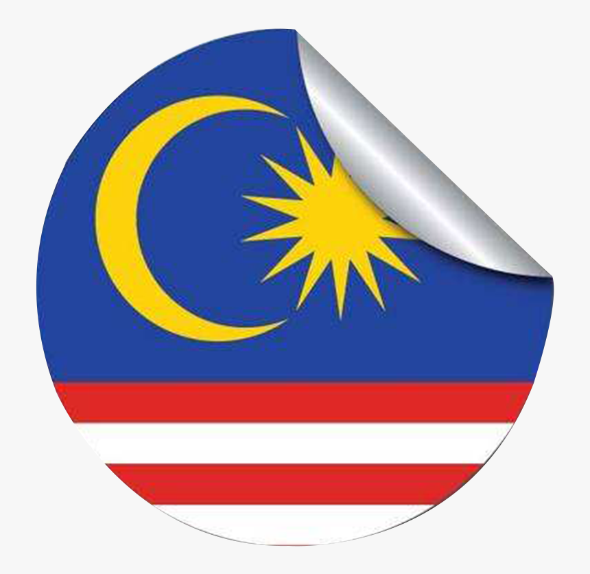 Transparent Love Shape Clipart - Flag Of Malaysia Clipart, HD Png Download