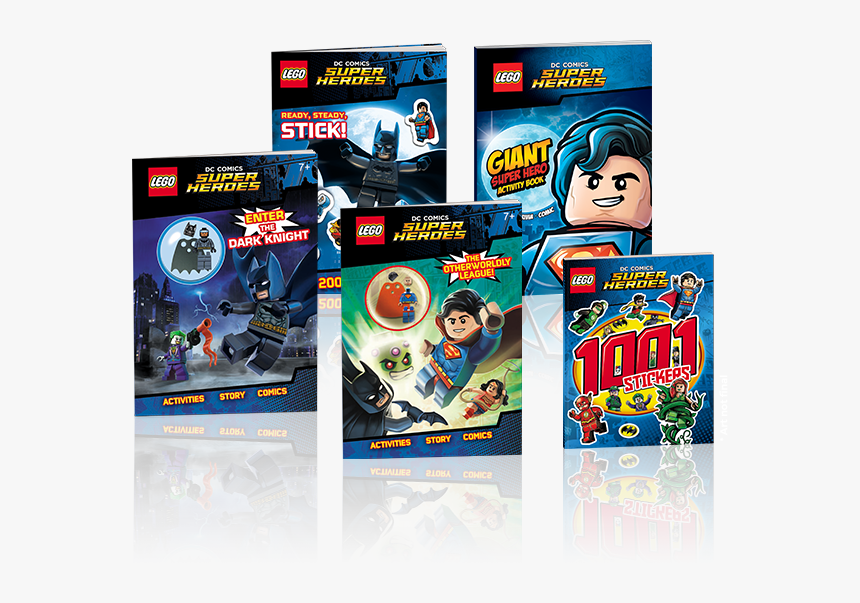 Lego Dc Comics Super Heroes Book, HD Png Download