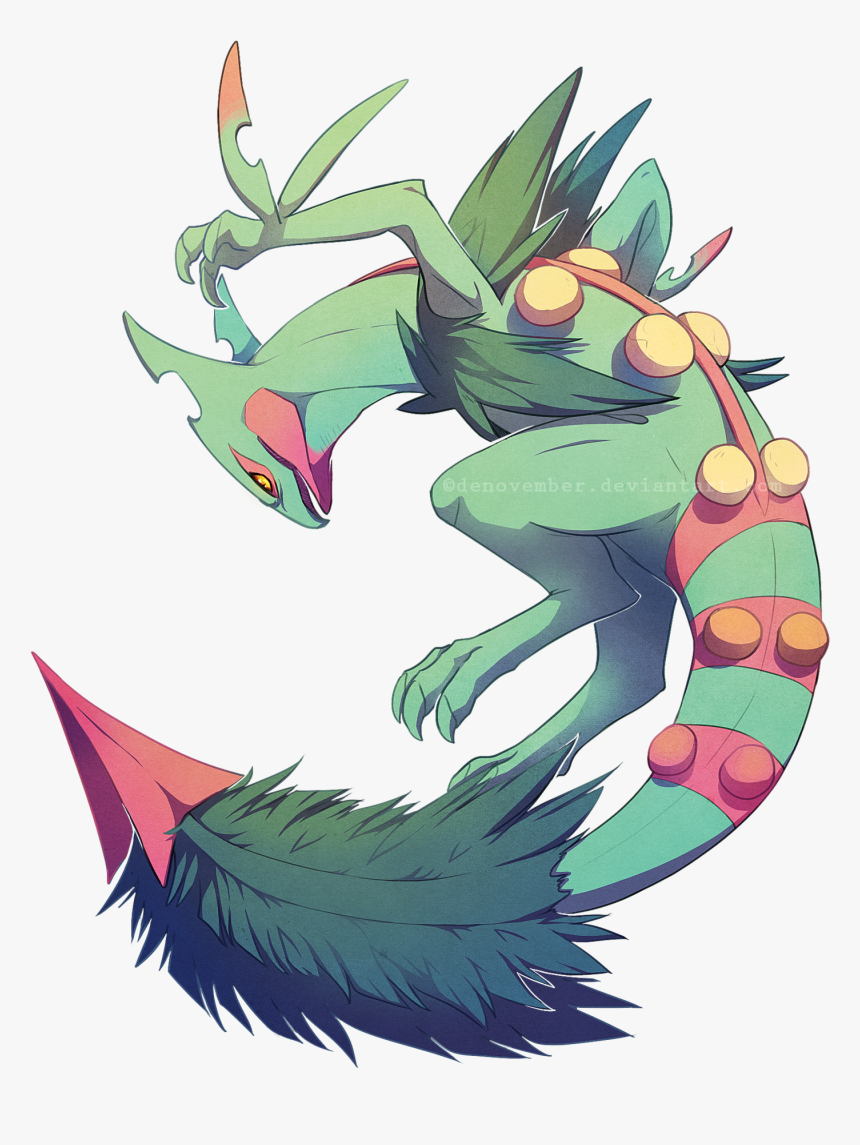 Sceptile Art, HD Png Download