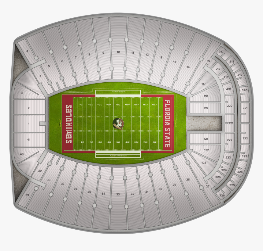Virginia Tech Football At Florida State Football At - Soccer-specific Stadium, HD Png Download
