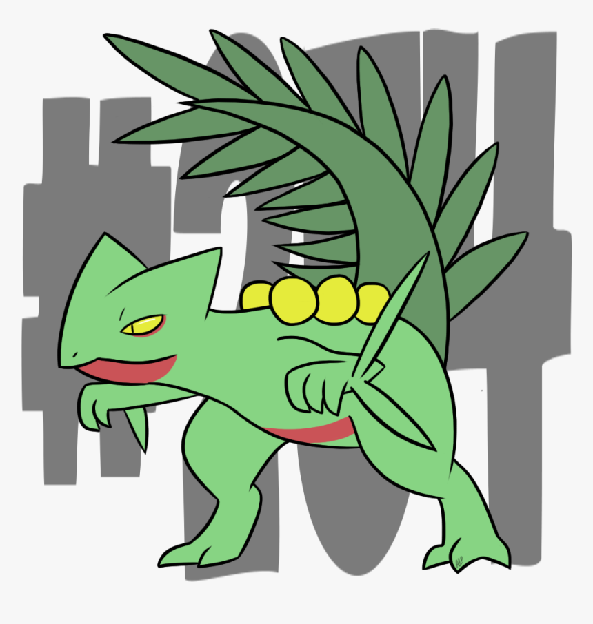Transparent Sceptile Png - Cartoon, Png Download