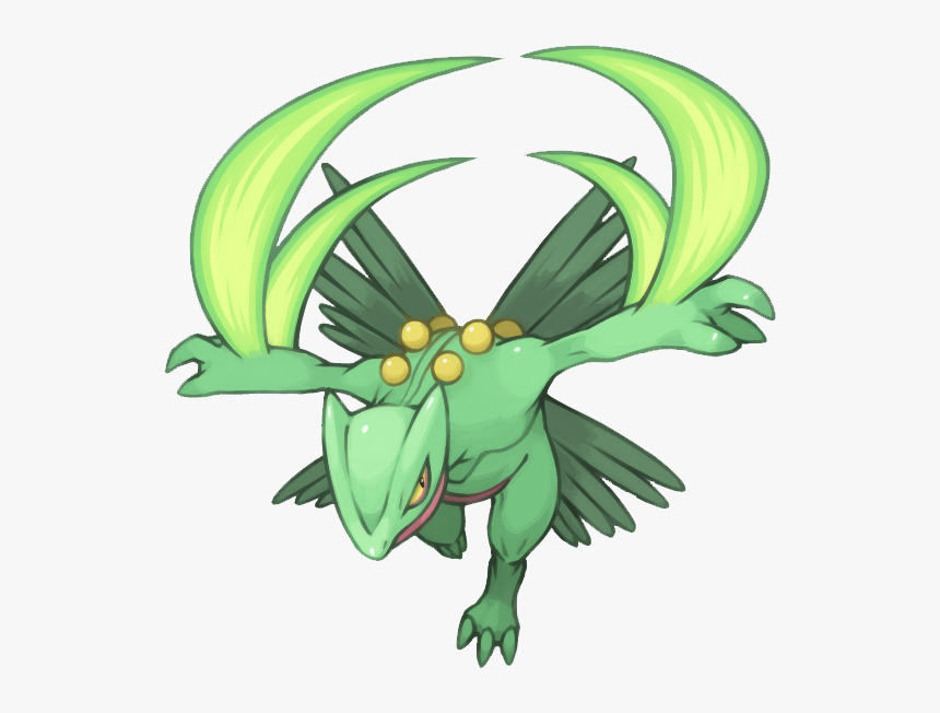 Sceptile Comin - Mega Sceptile Leaf Blade, HD Png Download