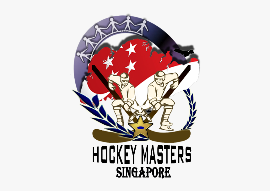 Logo Design By Ed Point For Hockey Masters Singapore - Shirt, HD Png Download