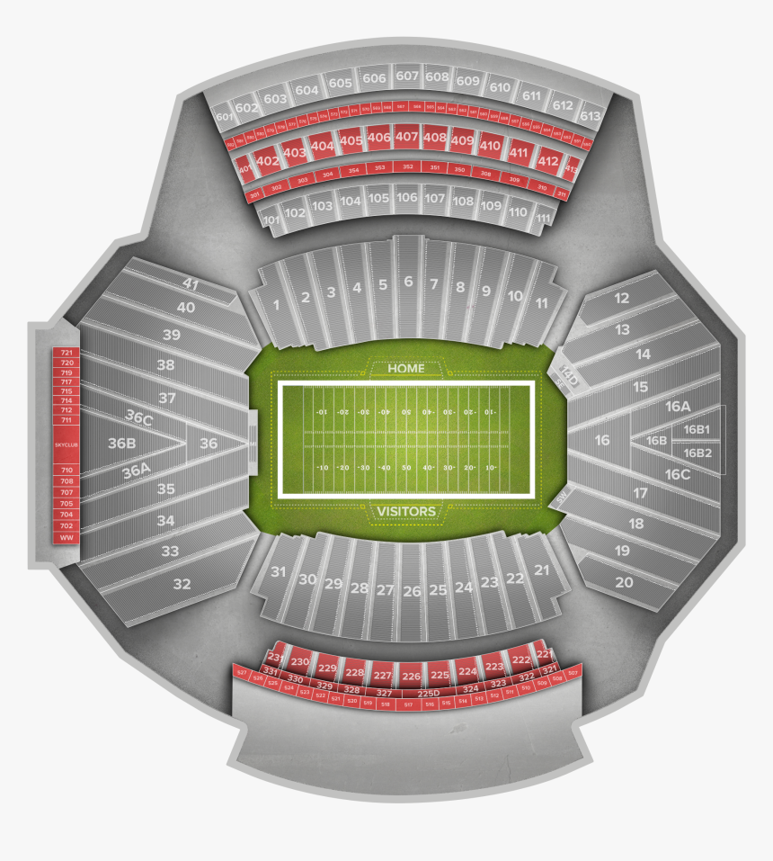 Michigan State Football At Nebraska Football At Memorial - Soccer-specific Stadium, HD Png Download