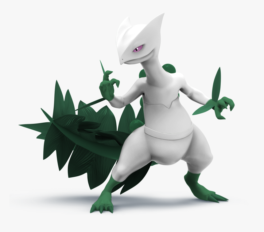 Ssb5 Sceptile - Sceptile Smashified, HD Png Download