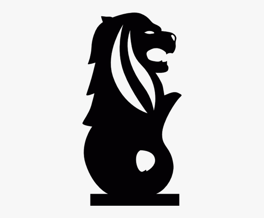 Merlion Park Lion Head Symbol Of Singapore Vector Singapore Merlion Png, Transparent Png