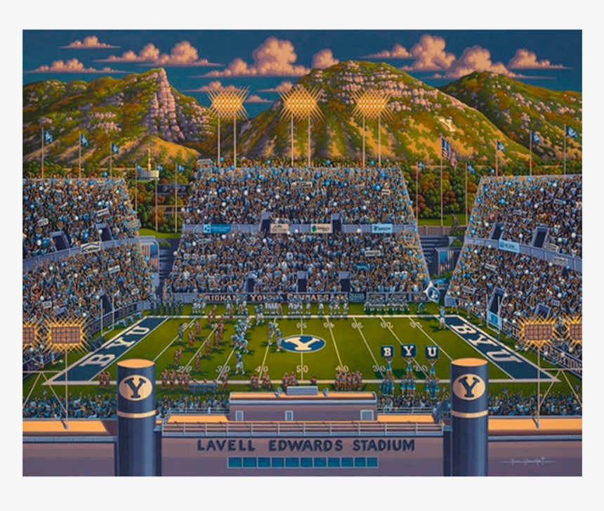 Dowdle Puzzle Of Byu, HD Png Download