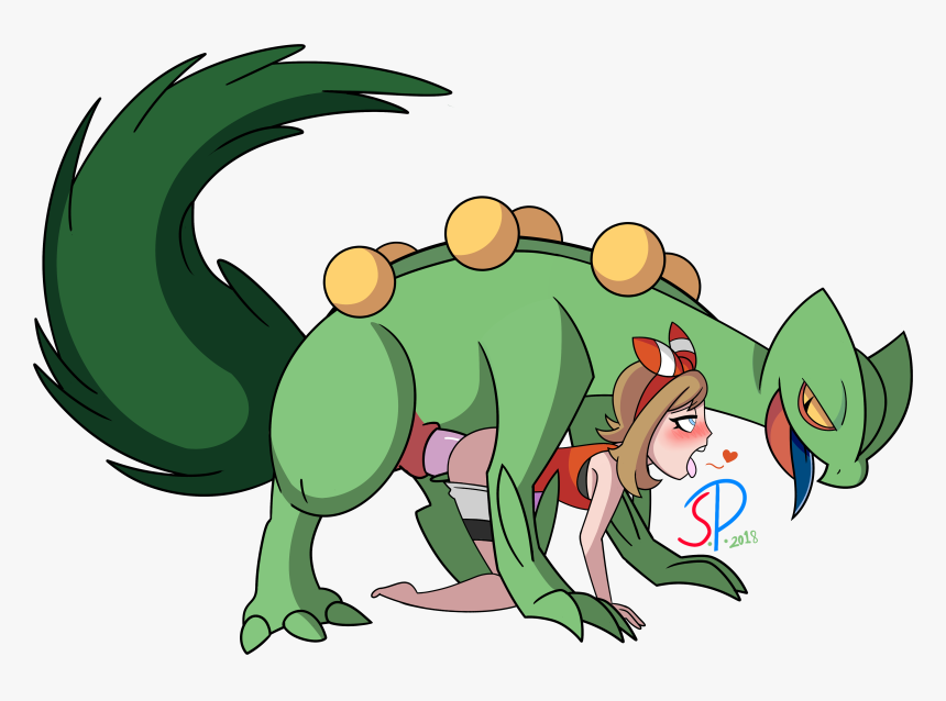 Sceptile Fuck - Cartoon, HD Png Download