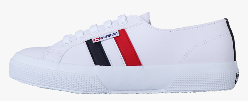 Superga White Red Blue, HD Png Download