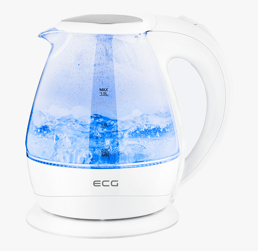 Ecg Rk 1520 Glass Rapid Boil Kettle, HD Png Download