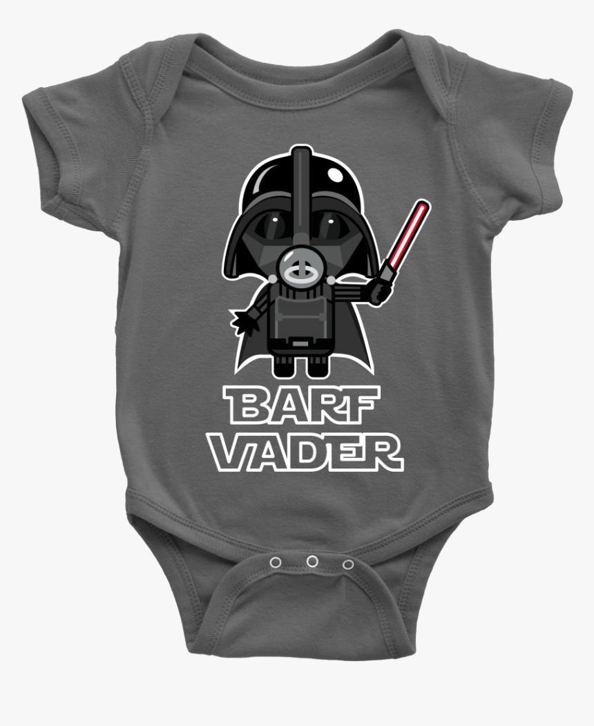 Barf Vader - Baby Onesie - Baby Onesies Hello I M New Here, HD Png Download