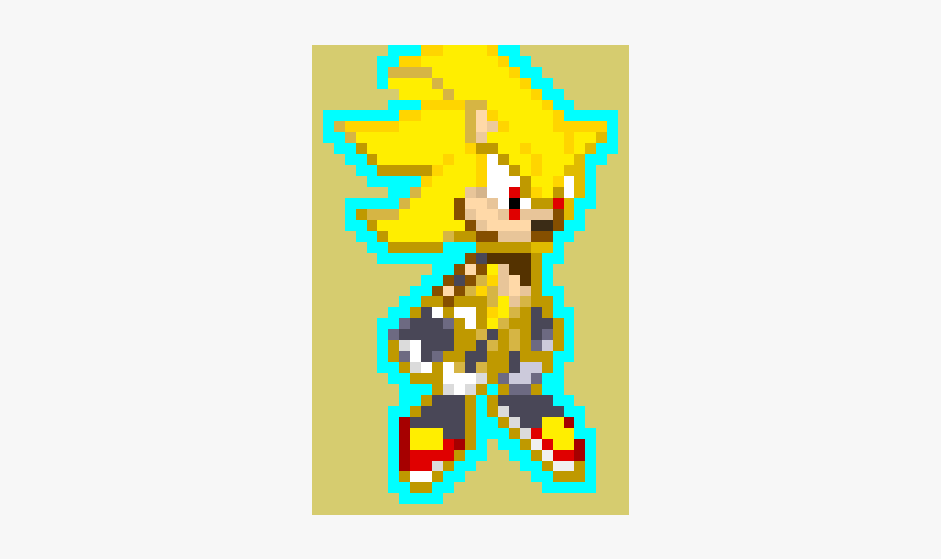 Super Sonic Boom Pixel, HD Png Download