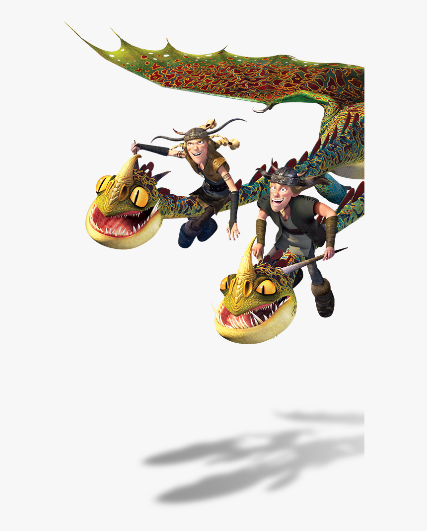 Ruff And Tuff And Barf And Belch - Train Your Dragon Png, Transparent Png