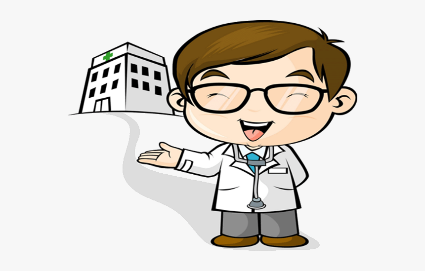 Doctor Cartoon Png - Cartoon Doctor Clipart, Transparent Png