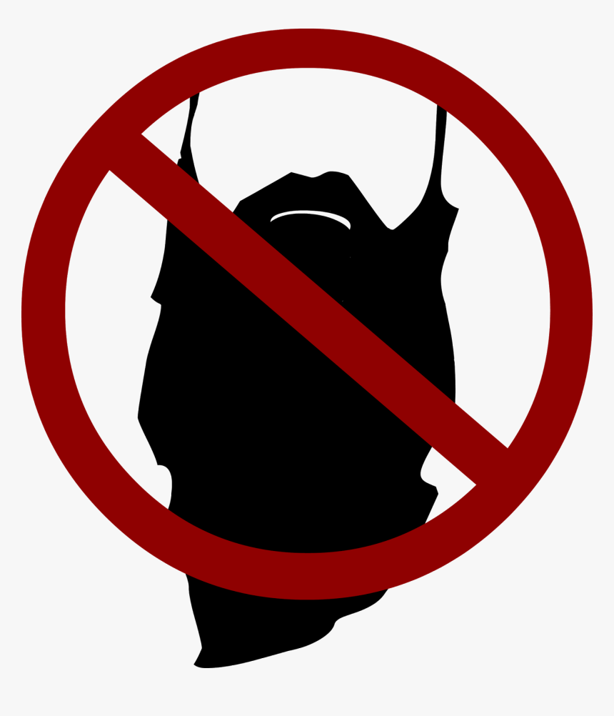 Transparent Duck Dynasty Beard Clipart - Hate Beards, HD Png Download