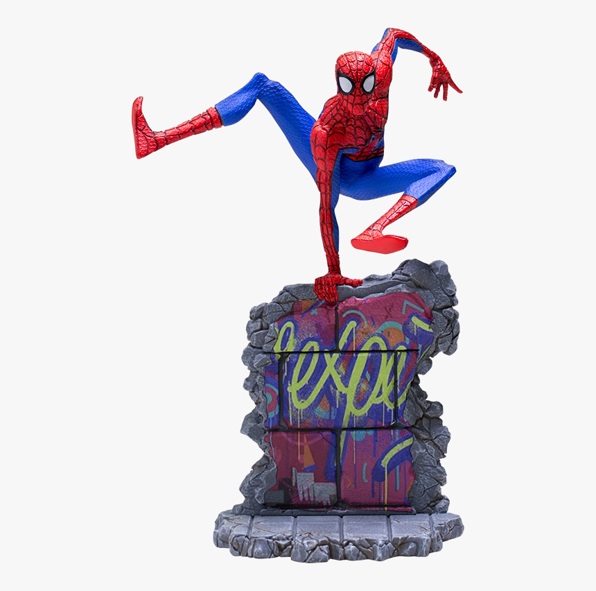 Spider Man Into The Spider Verse Statues, HD Png Download