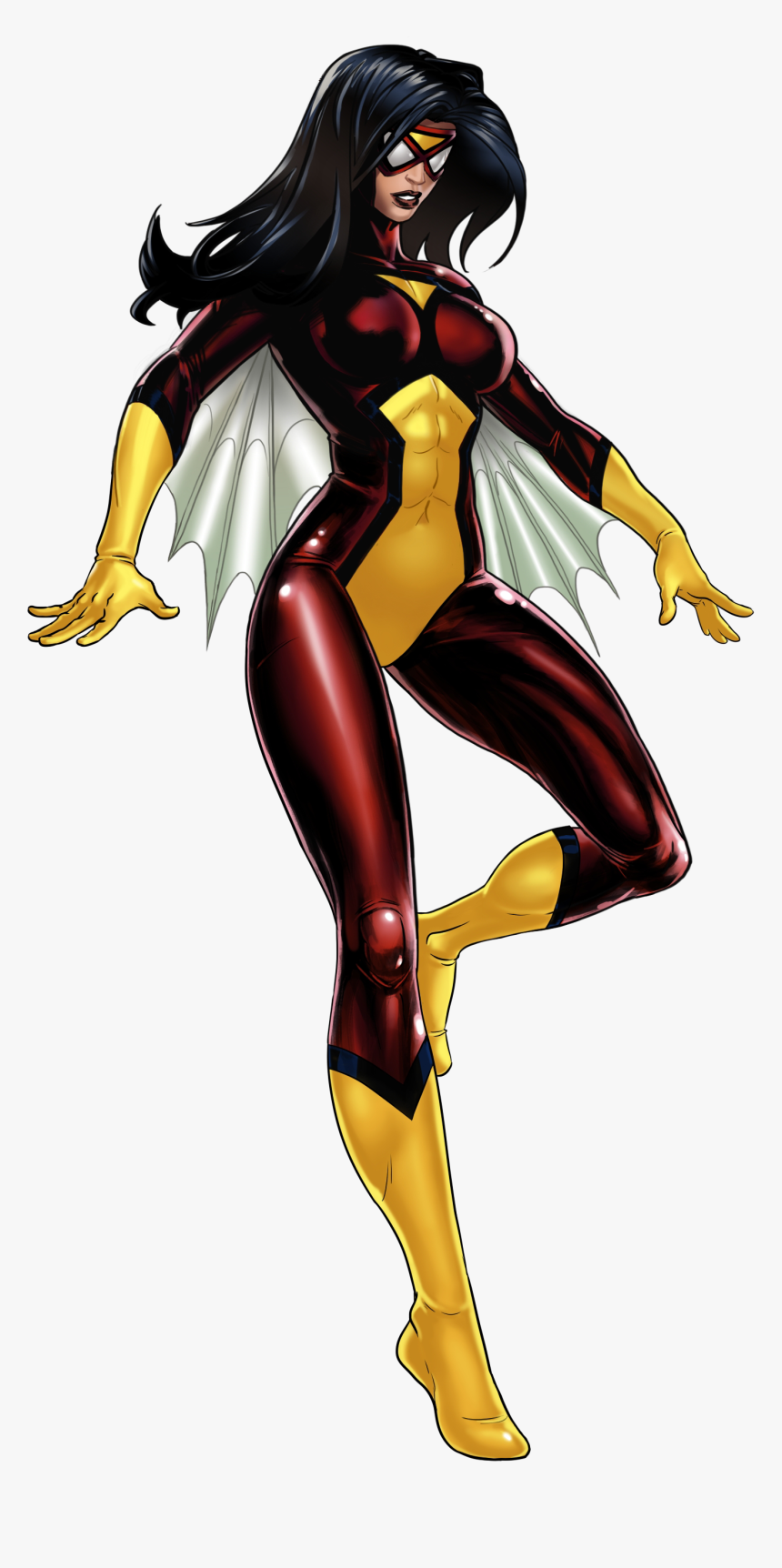 Jessica Drew - Marvel And Dc Fusion, HD Png Download