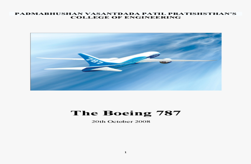 Boeing 787 Png , Png Download - Airbus A380, Transparent Png