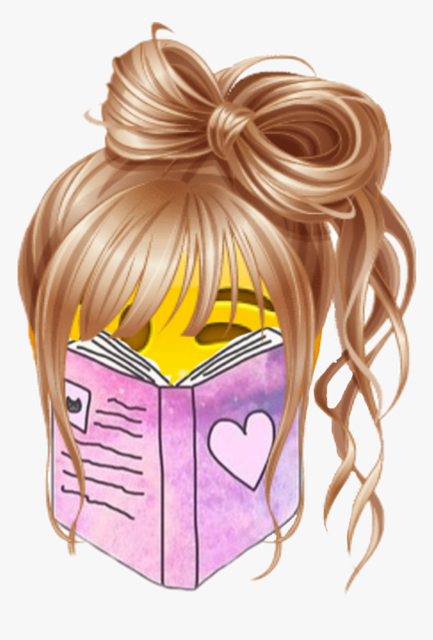 Transparent School Emoji Png - School Girl Emoji, Png Download