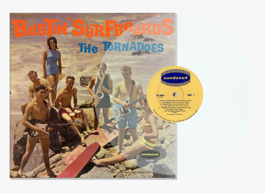 Tornadoes Bustin Surfboard Cover, HD Png Download