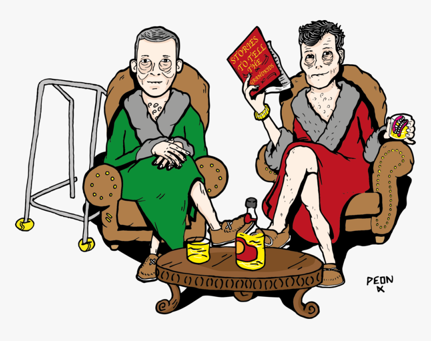 Drake Sitting Png - Cartoon, Transparent Png