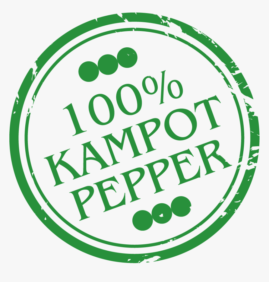 Transparent Green Pepper Png - Kampot Pepper Logo, Png Download