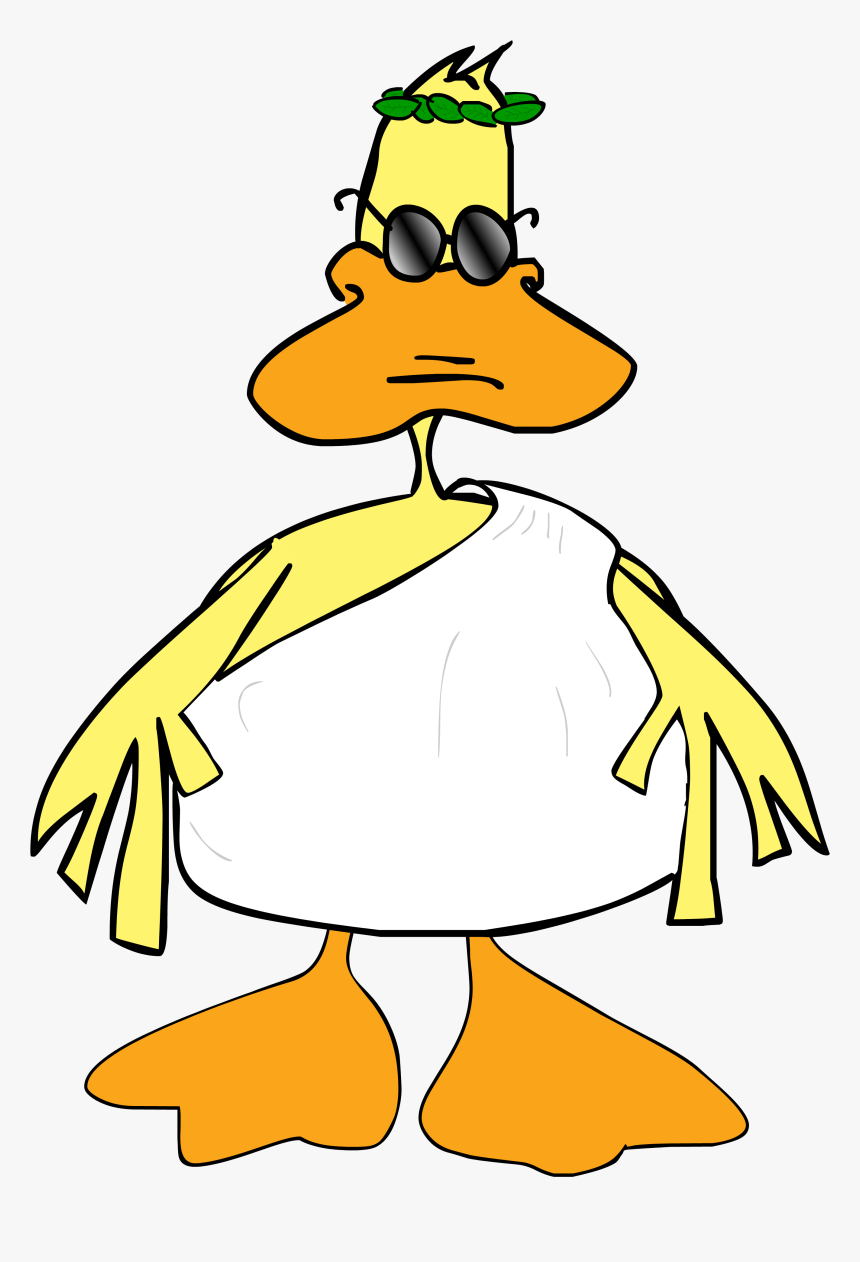 Mukky Duck - Toga Party - Duck, HD Png Download