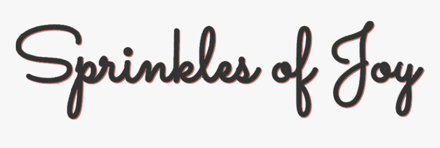 Sprinkles Of Joy Logo - Calligraphy, HD Png Download