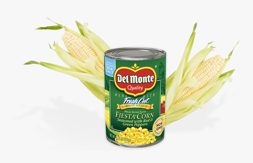 Whole Kernel Fiesta Corn® With Red & Green Peppers - Sweet Corn And Diced Peppers, HD Png Download