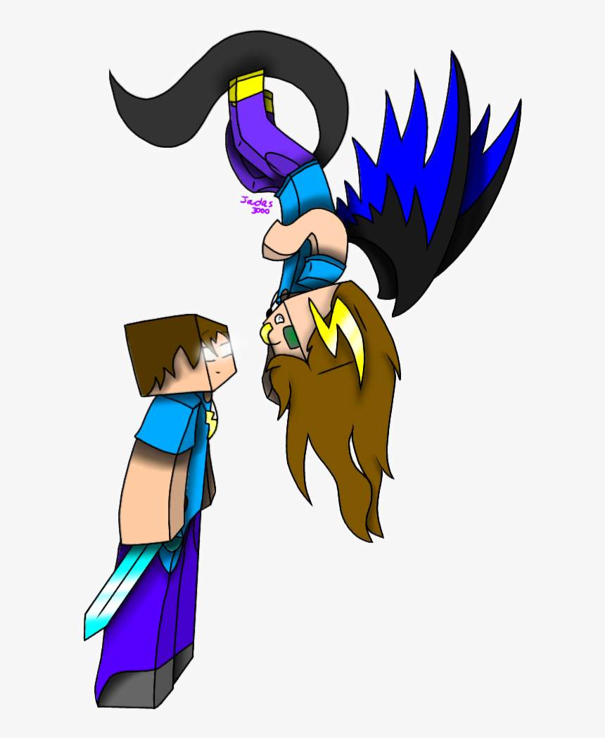 I And Hero - Cartoon, HD Png Download