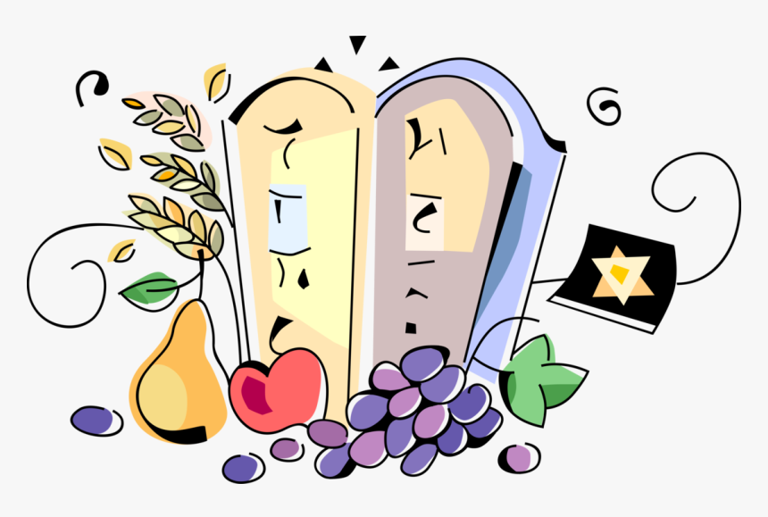 Vector Illustration Of Ten Commandments Received By, HD Png Download