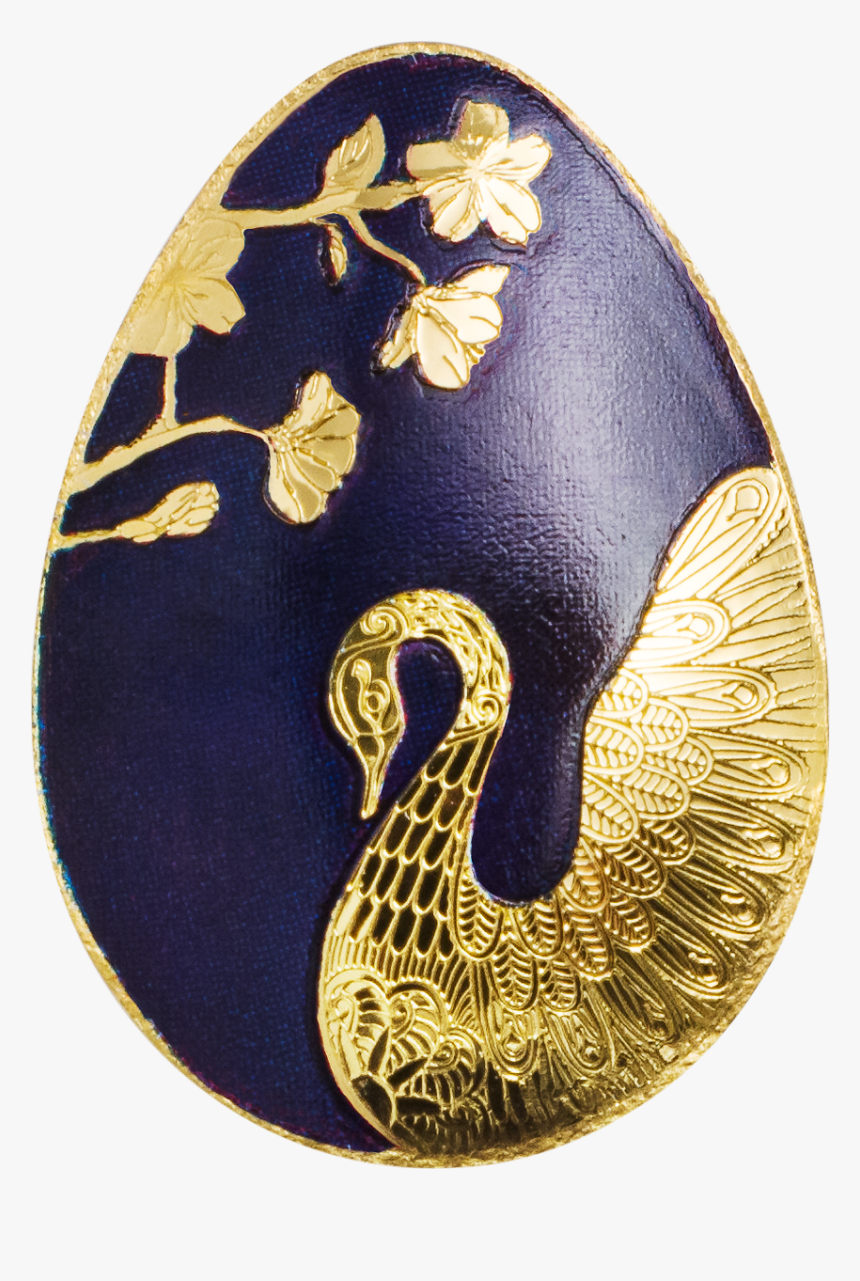 Palau - 2018 - 1 Dollar - Golden Egg Swan Egg - Faberge Egg Designs, HD Png Download