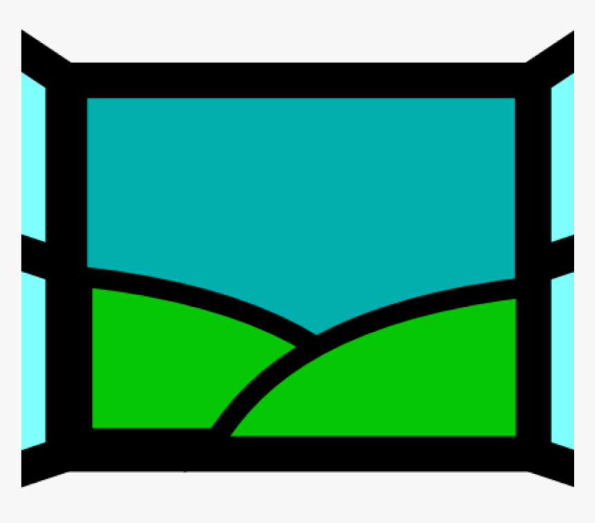 Window Clipart Icon Clip Art At Clker Vector Online - Window Clip Art, HD Png Download