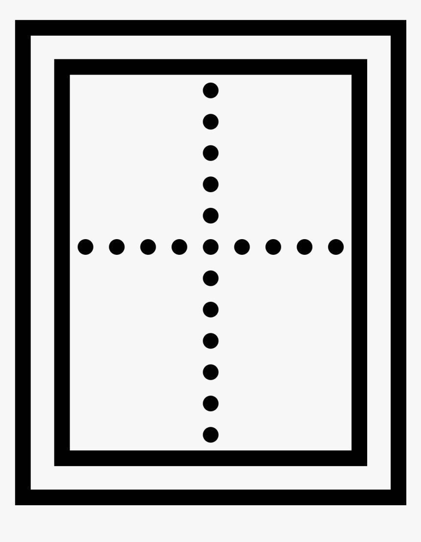 This Icon Is Depicting A Window - Monochrome, HD Png Download